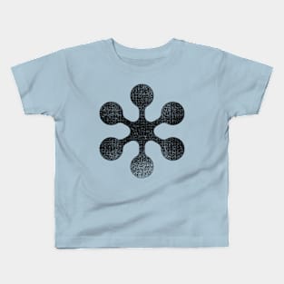 Circle Study - Black Kids T-Shirt